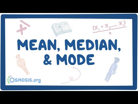 Mean, median, & mode - an Osmosis Preview