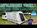 Aufblasbares Vorzelt für Bulli & Campervans: Vorstellung und Aufbau Luft-Vorzelt, Olpro Loopo Breeze