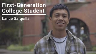 Meet Lance Sarquilla: First-Generation College Student