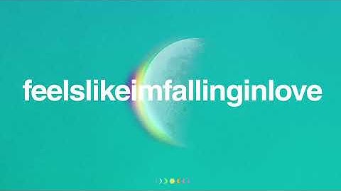 Thumbnail of Coldplay - feelslikeimfallinginlove (Official Audio)