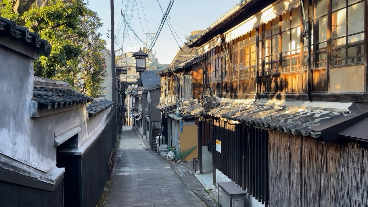 Прогулка по Маруяма, Нагасаки, Япония [4K HDR]