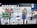 GOODWILL OUTLET BINS THRIFT WITH ME & HAUL! By the Pound Thrifting! So much VINTAGE!