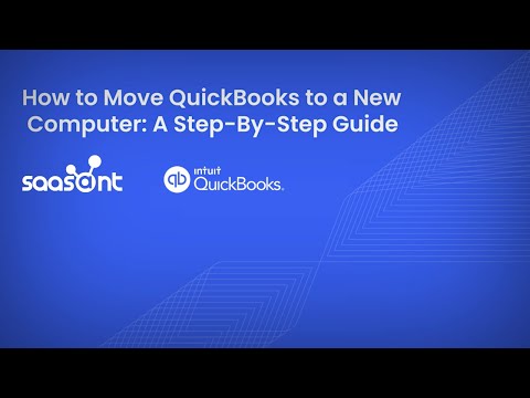 Video: Wie übertrage ich QuickBooks von einem Computer auf einen anderen?