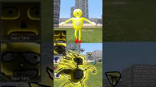 Gmod: 3D против 2D Мемных Некстботов // Мемы в 3D [Сравнение] // Синик, Пакман #shorts #short