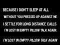 All Time Low - If These Sheets Were States (with lyrics)