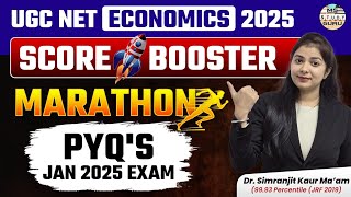 Ugc Net Economics Important Topics | Maha Marathon | Pyq 2024 | Jrf Economics | By Simranjit Kaur