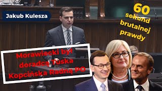 Jakub Kulesza w 60 sekund obnaża obłudę PiS