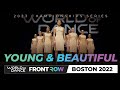 Young and beautiful  frontrow  world of dance boston 2022  wodbos22
