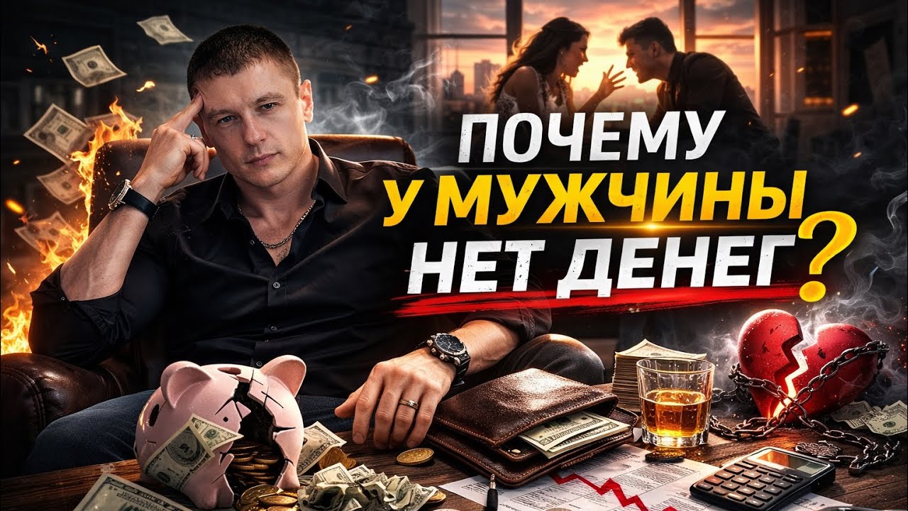 Почему у мужчины нет денег? Главная ошибка в отношениях