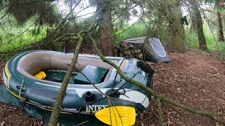 Intex Seahawk 2 - Three Days Wild Camping in Belgium - Intex Seahawk 2 -