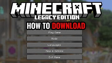 How To Download The Legacy4J Modpack (Check Description)