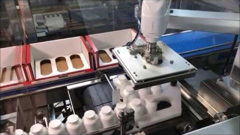 Vitamin Bottles Case Packaging Robot
