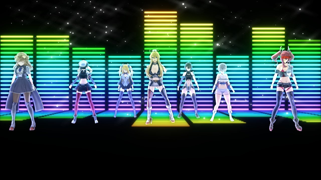 アズレン・艦これ・ブルーオース/MMD USS艦隊でU.S.A.(DA PUMP)