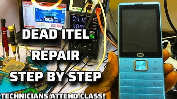 Dead Itel it5627 troubleshooting and Repair step by step @SteveFixitbestrepair 
