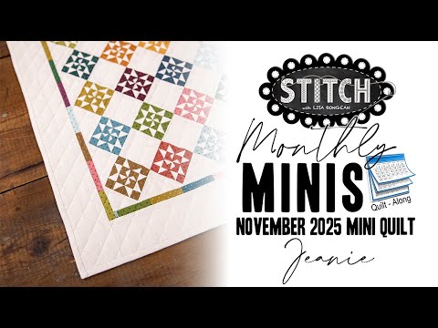 Monthly Mini • November 2025 • Jeanie | Lisa Bongean | Primitive Gatherings
