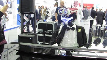 Teotronico: the robot musician at Dubai Technology Week Gitex 2018