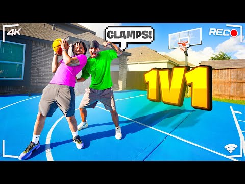 LOSER SHAVES FACE!! HEATED 1v1 Basketball vs YDN Matt