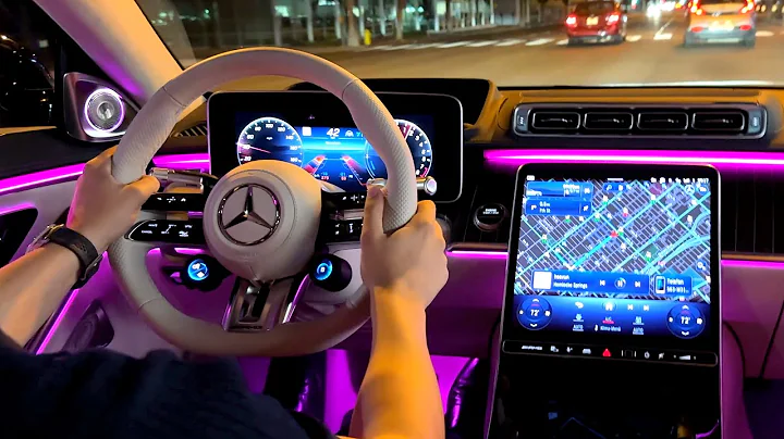 NEW 2023 Mercedes AMG S63 | NIGHT S Class Drive Review E Performance