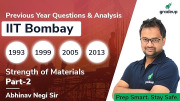 Strength of Materials | Previous Year Questions & Analysis (Civil) | GATE 2021 | Part 2 | Gradeup