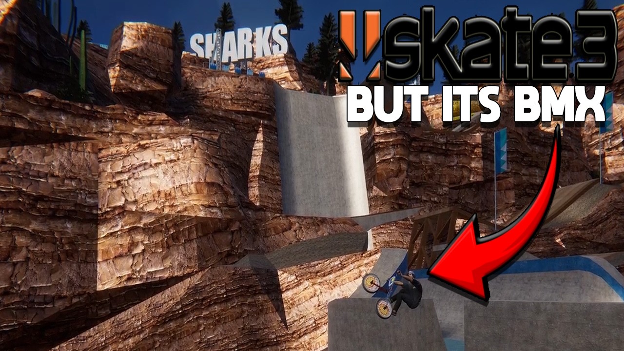 Skate 3 BUT ITS BMX!!