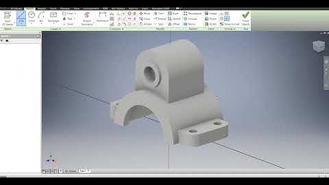 Autodesk inventor beginner tutorial Part 2