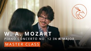 STUDY W. A. MOZART's Piano Concerto No. 12 in A major With Pianist Lucas Debargue