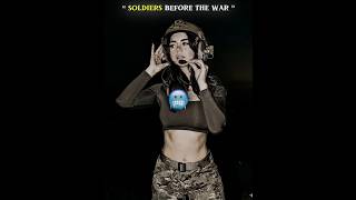 Soldier Before the war 🪖pt.02 Soldier edit 🥶✨ || you can the flowers 🌹
