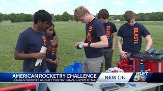 Local students qualify for national rocketry competition