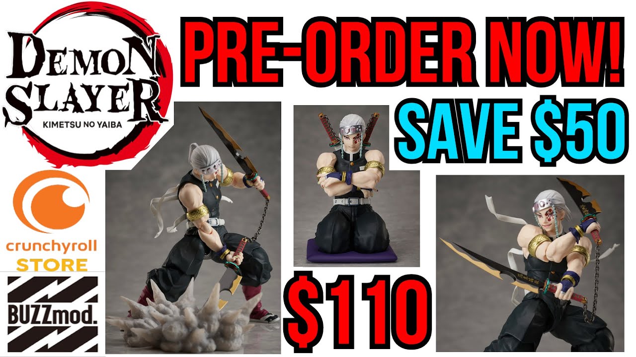 NEW Demon Slayer: Kimetsu no Yaiba Buzzmod. Tengen Uzui PRE-ORDER NOW SAVE MONEY!!!