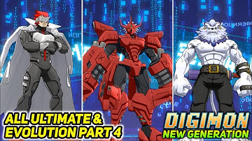 Digimon: New Generation - All Ultimate & Evolution Part 4
