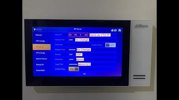 Dahua Intercom SIP Server Setup  Part 2