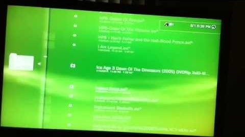 Stream Music Videos Pictures from your computer to your PS3