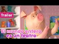 Masha y el Oso 💥 ¡Próximo 10 de diciembre! 🌎 El mundo entero es un teatro 🎭 (Trailer)