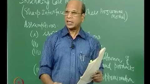 Mod-01 Lec-05 Shrinking Core Model Contd.