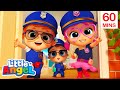 If I was a Police Officer! | Fun Sing Along Songs by @LittleAngel Playtime