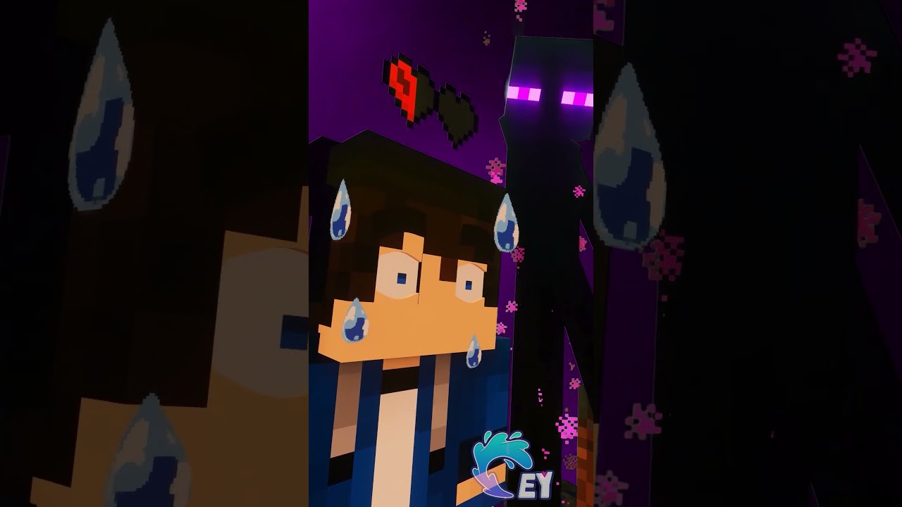 When You Accidentally Look At An Enderman Minecraft