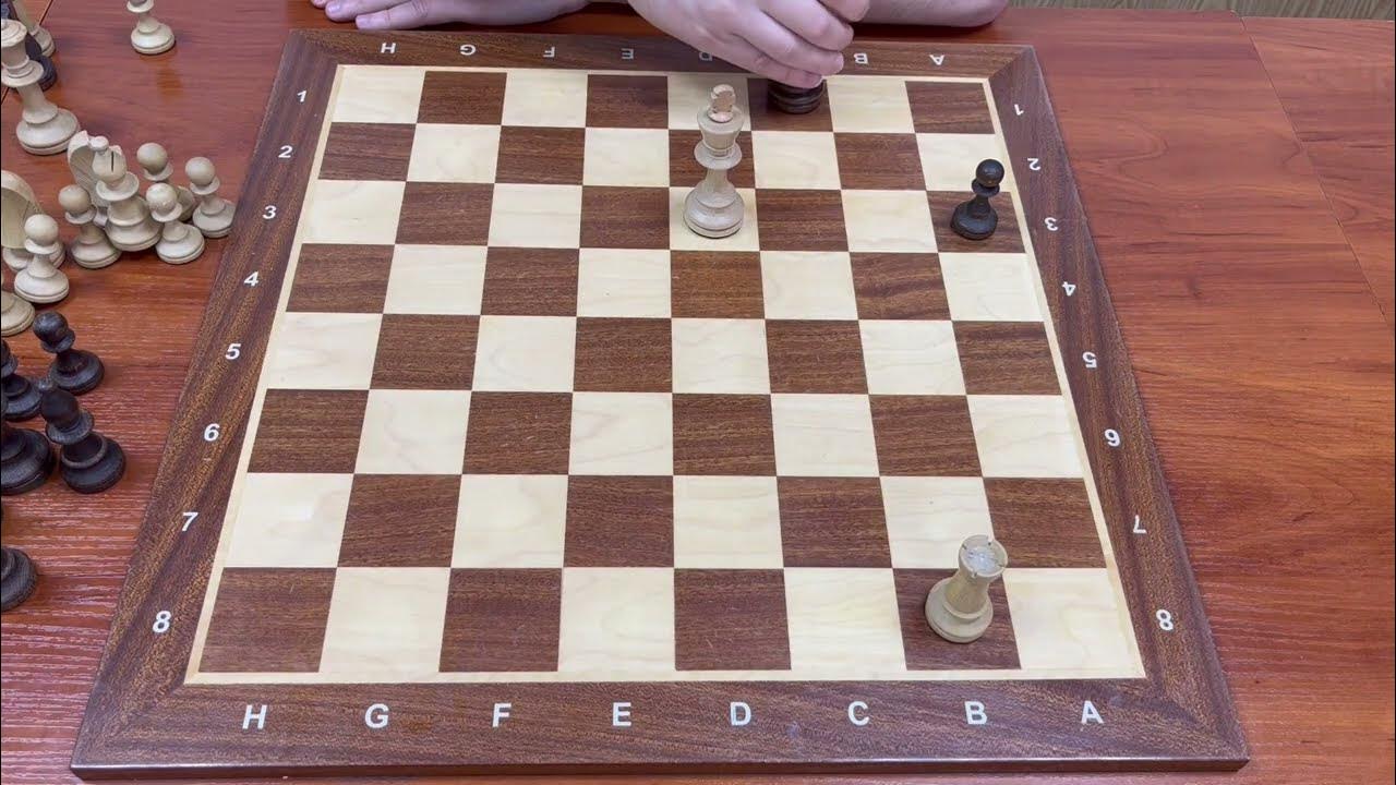 Этюд Ладья против пешки