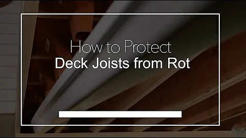 How to Protect Deck Joists from Rot