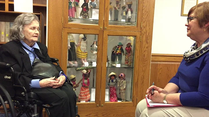 Barbara Steele talking with Sue Whitaker about her...