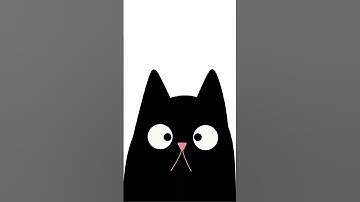Cat. Simple Procreate Dreams animation. #shorts