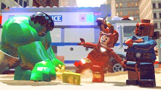 ЛЕГО ВСЕЛЕННАЯ ВЕЛИКОЛЕПНА Володя в Лего Марвел Супер Герои прохождение Lego Marvel Super Heroes