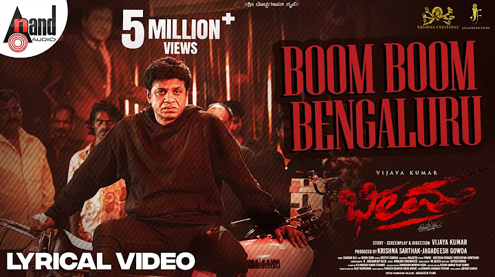 Boom Boom Bengaluru | Bheema | Vijaya Kuma| Charan Raj | Krishna Sarthak | Jagadeesh Gowda