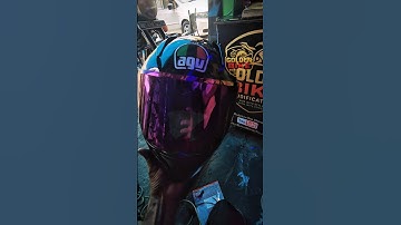 Halmet Modification || AGV || Golden Bike Modification