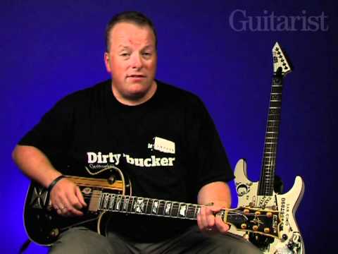 ESP Iron Cross & KH-2 Ouija video review demo Guitarist Magazine
