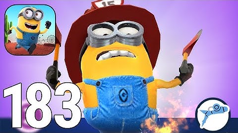 Despicable Me: Minion Rush Gameplay Walkthrough Part 183 - FireFighter Costumes 2021 [iOS/Android]