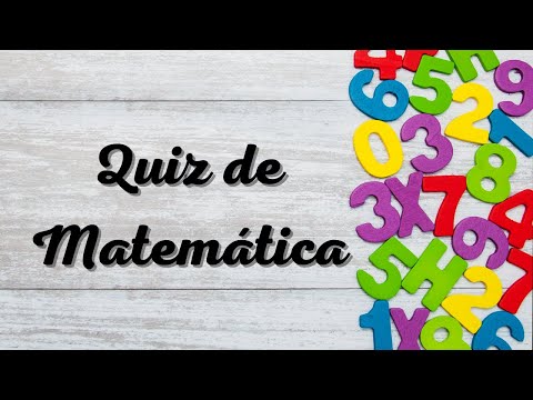 Quiz de matemática