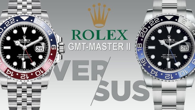Rolex GMT-Master II 'Batman' VS Submariner 'Hulk' — which watch