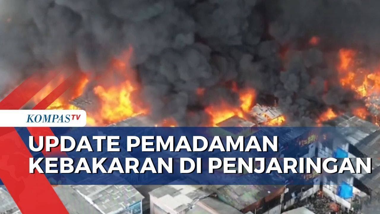 Kebakaran Hebat di Penjaringan Padam Usai 29 Unit Mobil Damkar Dikerahkan ke Lokasi
