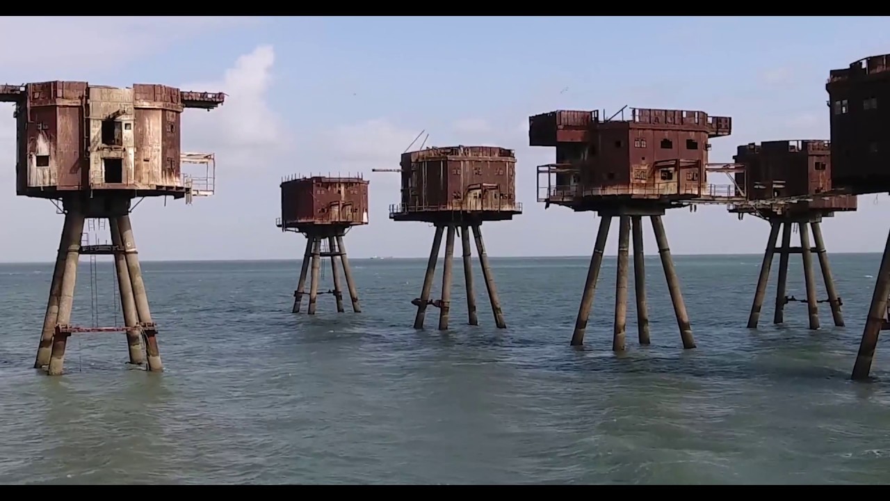 Maunsell Sea Forts Inside / How Red Sands Sea Forts Could A
