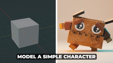 Model a Simple Robot Character - Blender 3D Character Course